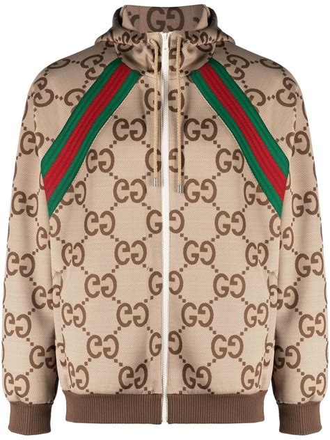 gucci gg monogram jacket|gucci long sleeve logo shirt.